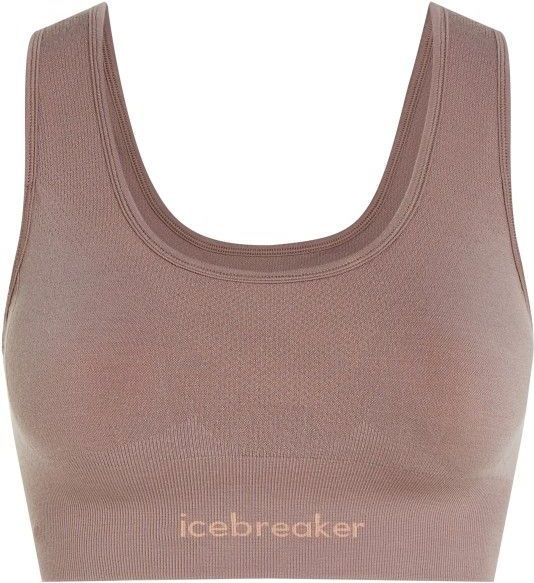 Icebreaker - Merino Seamless Active Bra - Sportbeha - Bruin