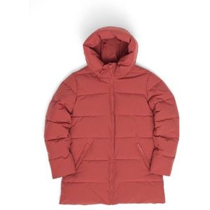 Mazine Womens Basic Mid Length Puffer Jacket Parka (Dames |rood)