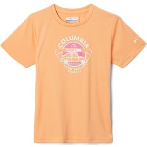 Columbia Kids Mirror Creek Short Sleeve Graphic Shirt Sportshirt (Kinderen |beige)