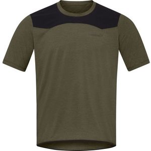 Norrona Skibotn Equaliser Tech T-Shirt Fietsshirt (Heren |olijfgroen)