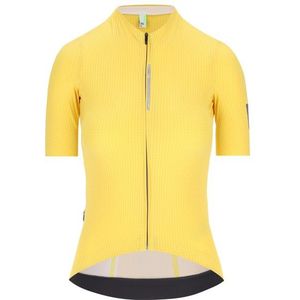 Q365 Womens Dottore Pro Jersey Fietsshirt (Dames |geel)