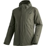 Maier Sports - METOR 3IN1 M - Jas - Zwart - Wind- en Waterdicht