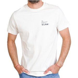 ELSK Hug Recycled T-shirt (Heren |wit)