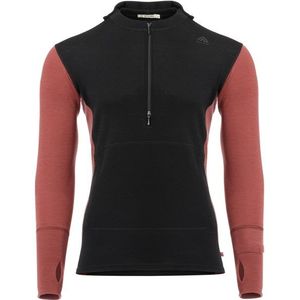 Aclima Warmwool Hood Sweater Net Merinotrui (Heren |zwart)