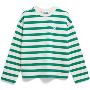 ARMEDANGELS - Iconic A Alizaa - Oversized Sweatshirt - Gestreept - Puur Katoen