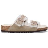 Meisjes sandalen Birkenstock Arizona Shearling Suede Leather/Fur