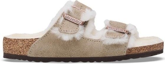 Meisjes sandalen Birkenstock Arizona Shearling Suede Leather/Fur