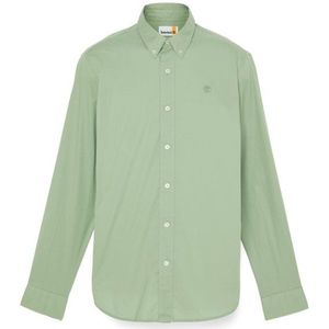 Timberland Long Sleeve Stretch Poplin Shirt Overhemd (Heren |groen)