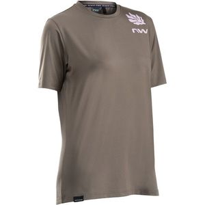 Northwave - Xtrail 2 - Fietsshirt - Grijs/Bruin - Korte Mouwen