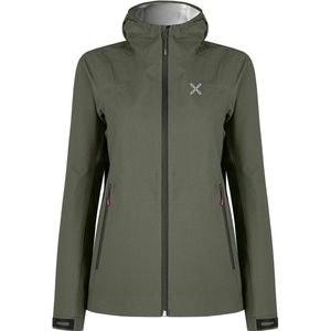 Montura Womens Nordik Jacket Regenjas (Dames |olijfgroen |waterdicht)