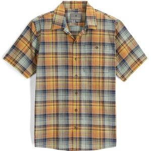Royal Robbins Redwood Plaid S/S Overhemd (Heren |beige)