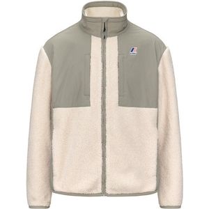 K-Way, Heren, Jassen, Groen, Maat: XL Fleece,