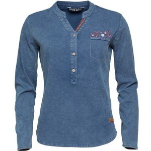 Chillaz Womens Drachensee Shirt Blouse (Dames |blauw)