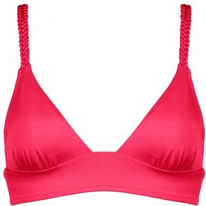 Watercult - Makramé Love Triangle Top - Rood - Triangelbikini