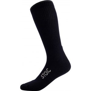 Stoic Merino Wool Silk Hiking Socks Wandelsokken (zwart)