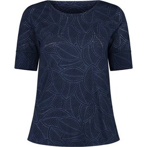 CMP Womens Burnout Jersey T-Shirt Sportshirt (Dames |blauw)
