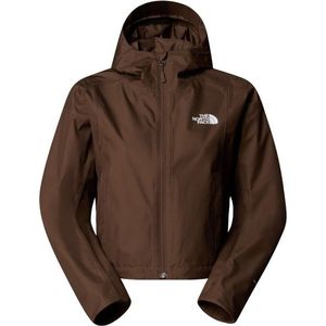 The North Face - Cropped Quest-jas - Smokey Brown - Dames
