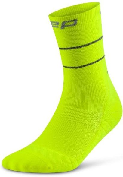 CEP - Pro Run Reflective Mid Cut 2.0 - Hardloopsokken - Groen