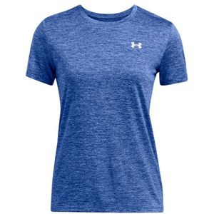 Under Armour Womens Tech SSC Twist Sportshirt (Dames |blauw)