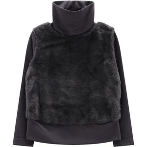 Jeanne Baret Womens Camelia Sweater Fleecetrui (Dames |zwart)