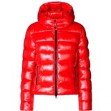 Save the Duck - Cosmary - Synthetisch Jack - Rood - Isolerend met Capuchon