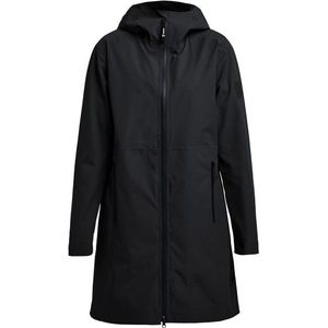 Tenson Womens Misty Shell Parka Lange jas (Dames |zwart |waterdicht)