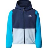 The North Face - Glacier-fleece - Summit Navy-meridian Blue - Fleece met Capuchon en Volledige Ritssluiting