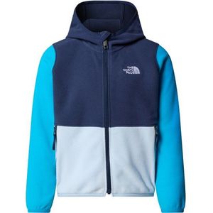 The North Face - Glacier-fleece - Summit Navy-meridian Blue - Fleece met Capuchon en Volledige Ritssluiting