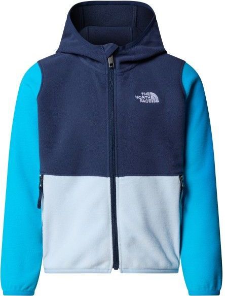 The North Face - Glacier-fleece - Summit Navy-meridian Blue - Fleece met Capuchon en Volledige Ritssluiting