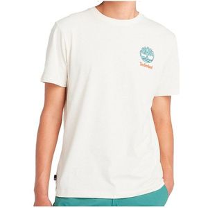 Timberland Back Graphic Short Sleeve Tee T-shirt (Heren |wit)