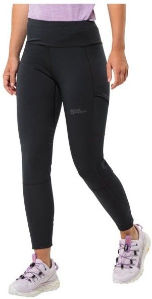 Jack Wolfskin Womens Kammweg Tights Softshellbroek (Dames |zwart)