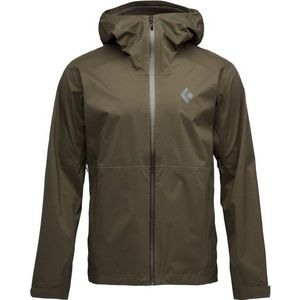 Black Diamond - Fineline Stretch Shell - Regenjas - Bruin - Waterdicht