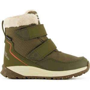 Jack Wolfskin Kids Polar Wolf Texapore Mid VC Winterschoenen (Kinderen |olijfgroen |waterdicht)