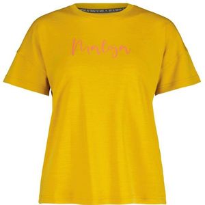 Maloja Womens HongarM Puzzle 2 T-shirt (Dames |geel)