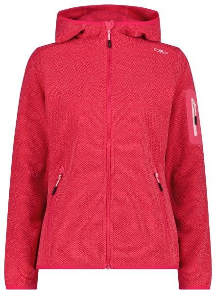 CMP - 3H19826 - Fleecevest - Rood - Met Capuchon