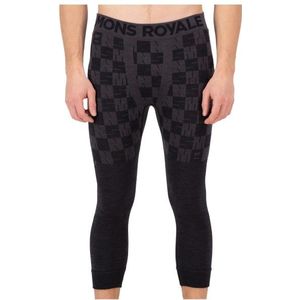 Mons Royale - Ascender Merino Seamless - Legging - Zwart - Merino-ondergoed