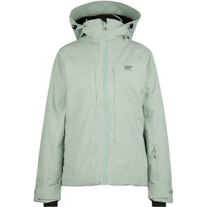 2117 of Sweden Womens Edum Jacket Ski-jas (Dames |groen/grijs |waterdicht)