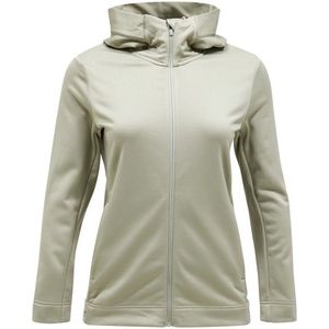 Peak Performance Womens Rider Tech Zip Hood Fleecevest (Dames |olijfgroen)