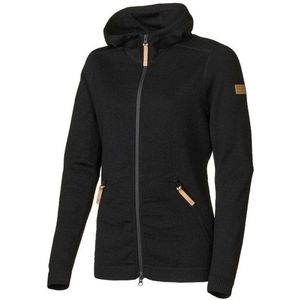 Ivanhoe of Sweden Womens Vanja Hood Wollen vest (Dames |zwart)