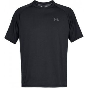 Under Armour UA Tech S/S Tee Sportshirt (Heren |zwart)