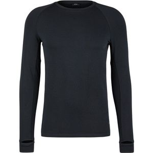 Stoic MerinoSoft245 TuleboSt L/S Merinoshirt (Heren |zwart)