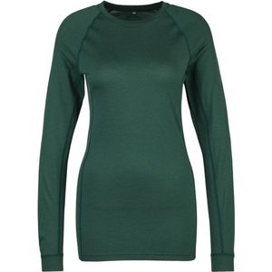 Stoic Womens Merino180 BengtSt L/S Merino-ondergoed (Dames |groen)