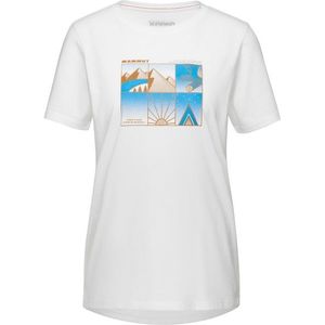 Mammut Womens Mammut Core T-Shirt Outdoor Sportshirt (Dames |wit)