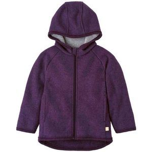 disana Kids Walk-Jacke Zipp Wollen vest (Kinderen |purper)
