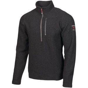 Ivanhoe of Sweden Trille Half Zip Wollen trui (Heren |zwart)