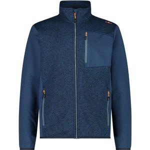 CMP Jacket Jacquard Knitted Fleecevest (Heren |blauw)