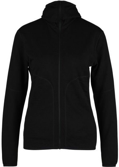 Icebreaker - 560 RealFleece Elemental II - Merinohoodie - Zwart