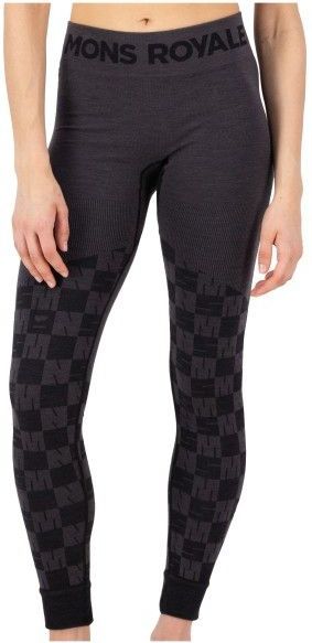 Mons Royale - Ascender - Merino Seamless Legging - Grijs - Merino-ondergoed