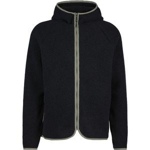 Stoic MerinoPile RissnaSt Zip Hoody Fleecevest (Heren |zwart)
