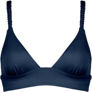 Watercult Womens Makramé Love Bikini Top 7039 Bikinitop (Dames |blauw)